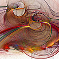 Abstract Art Print Inflammable Matter